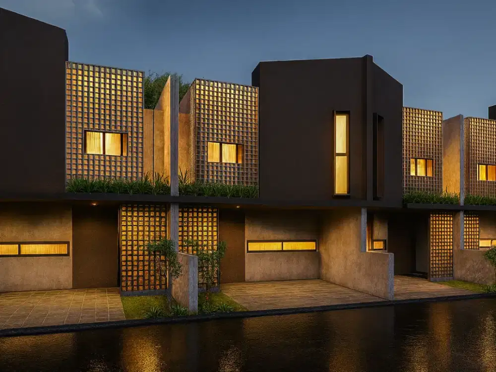 Rumah Model Industrial Sleman Jogja 2 Menit Dari Pasar Gentan kaliurang