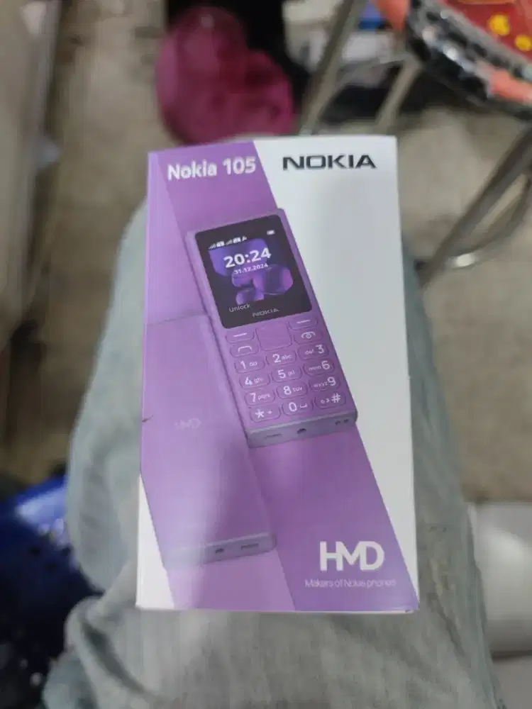 Nokia 105 dual SIM +bisa memori new