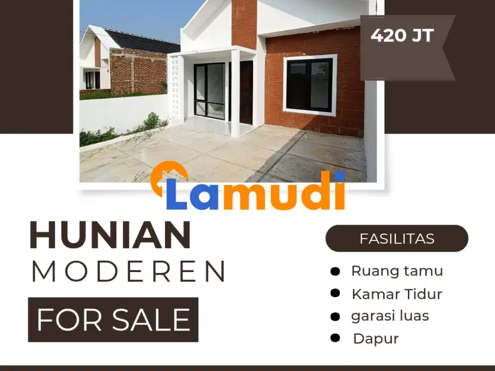 Rumah minimalis 1 lantai harga terjangkau