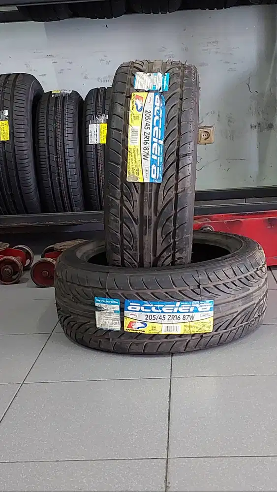 PROMO! Ban Accelera. 205/45/16. Utk Jazz, City, Yaris, Vios, Mazda 2.