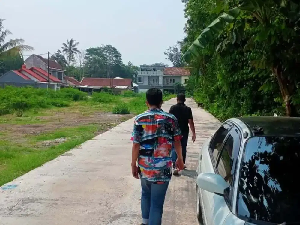 Tanah Asri di Sleman Jogja – Akses Mobil, SHM Pekarangan cocok Hunian