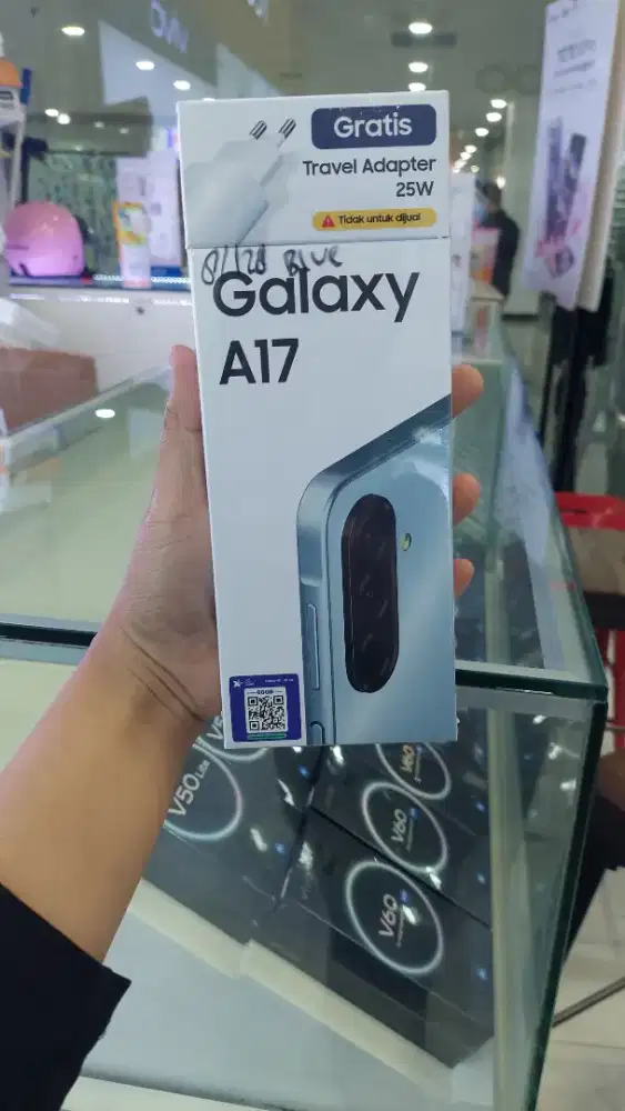SAMSUNG A17 RAM 16(8+8)/256