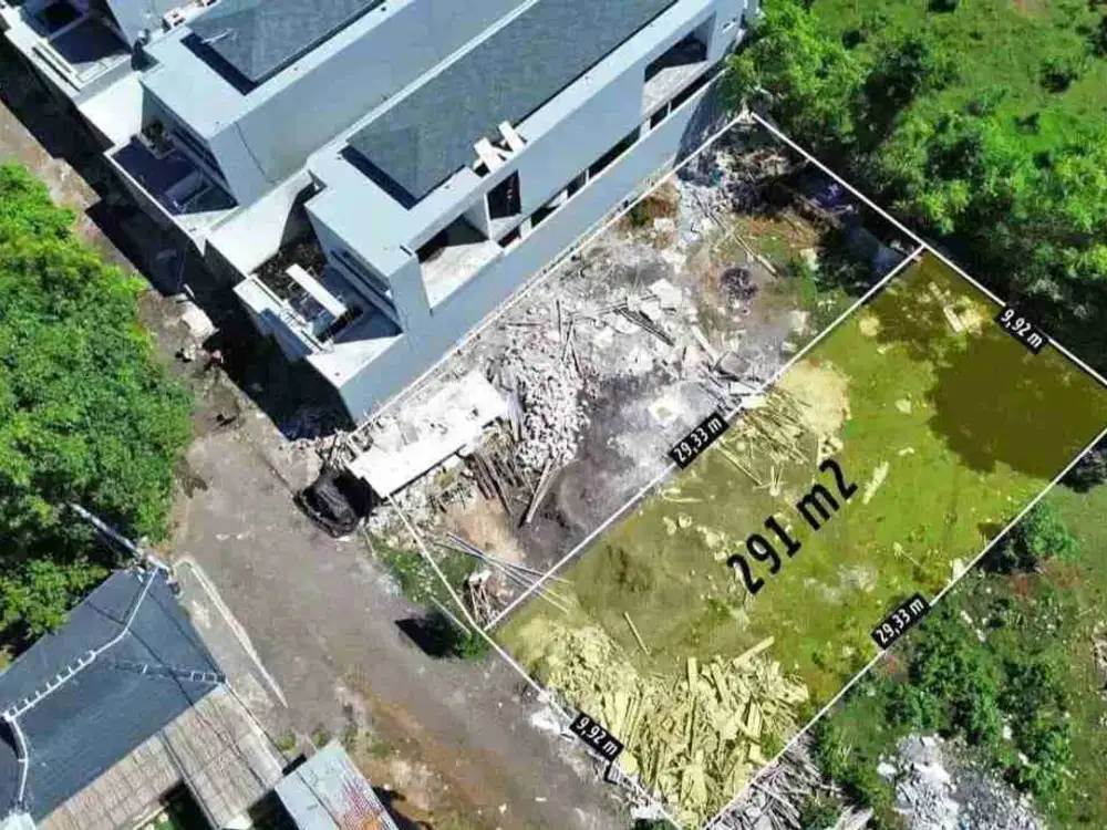 Jual Tanah Luas 291m² Lokasi Balangan Dekat ke Pantai area Strategis Investasi.