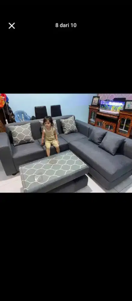 Sofa L Minimalis Cantik Murah Makassar...