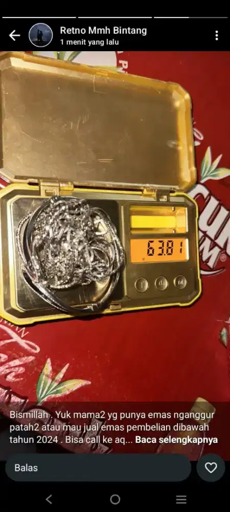 Terima emas dan berlian