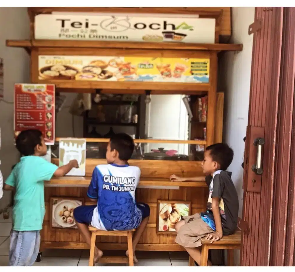 Gerobak  Jepang kayu JATI  - , angkringan dimsum