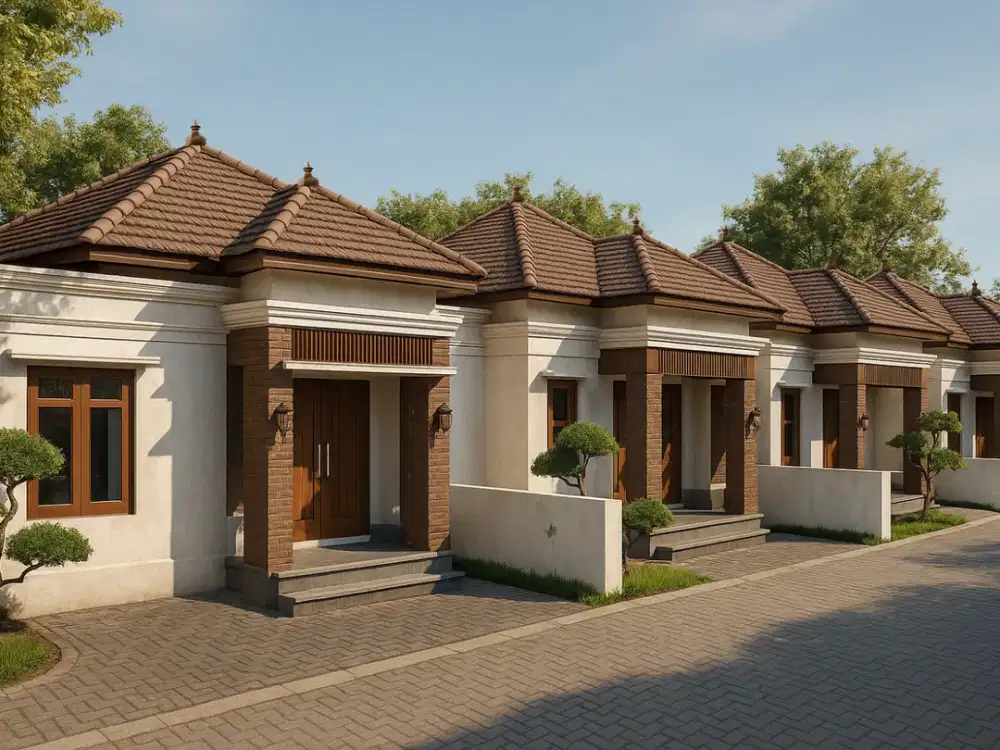 Tempel jalan Jogja - Magelang, 3 Menit ke jalan Nasional, rumah pesan bangun