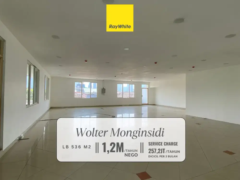 Disewakan Murah! Kantor/Tempat Usaha di Kebayoran Baru, Jkt Selatan