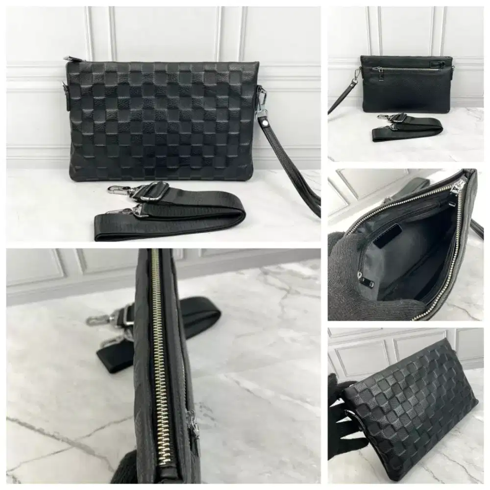 Handbag Pouch Clutch LV infini bisa selempang pria