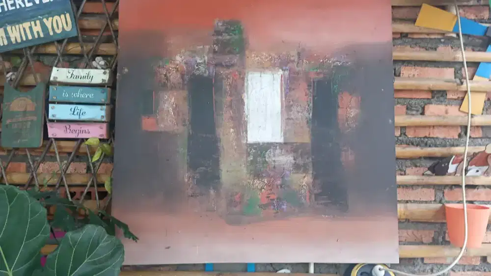 Lukisan abstrak Bali