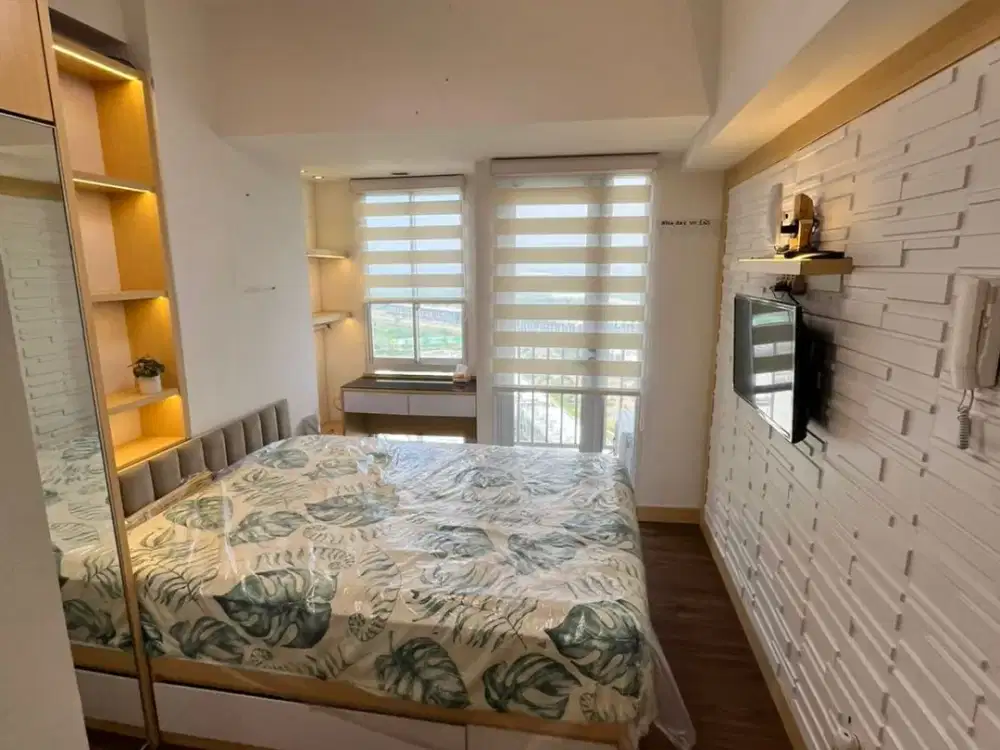 DISEWAKAN STUDIO APARTEMEN TOKYO RIVERSIDE PIK 2 FULLY FURNISHED