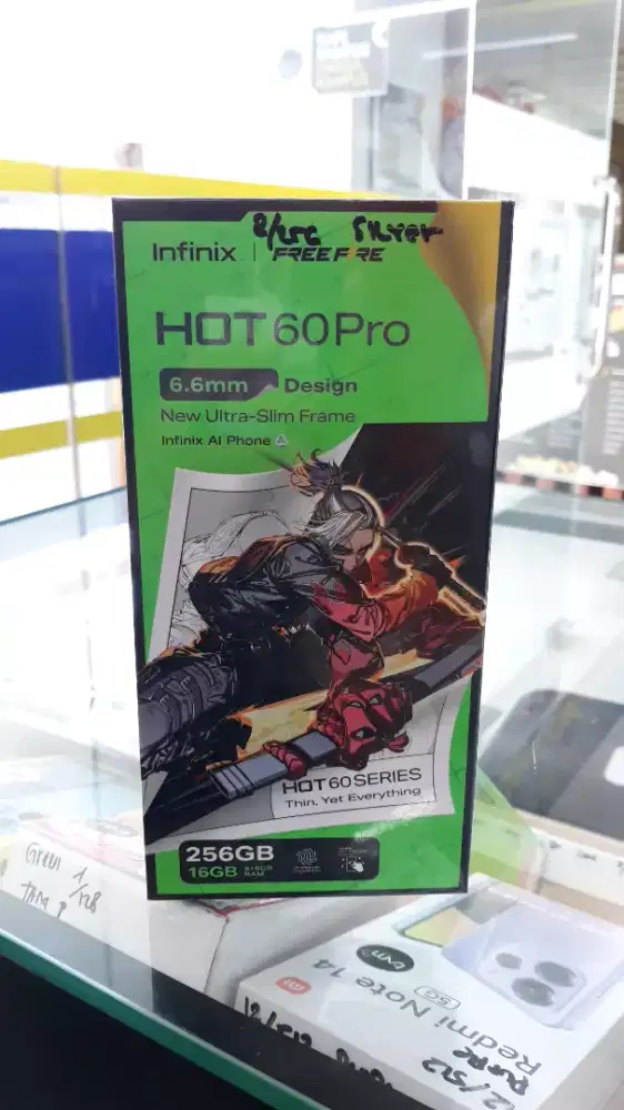 Hot 60pro 8/256 new