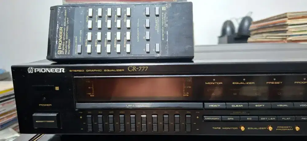 Equalizer pioneer gr777 dan remote