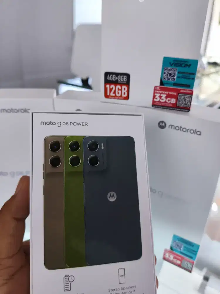 Motorola G 06 Power 4/128gb 7000mAh Resmi segelbox
