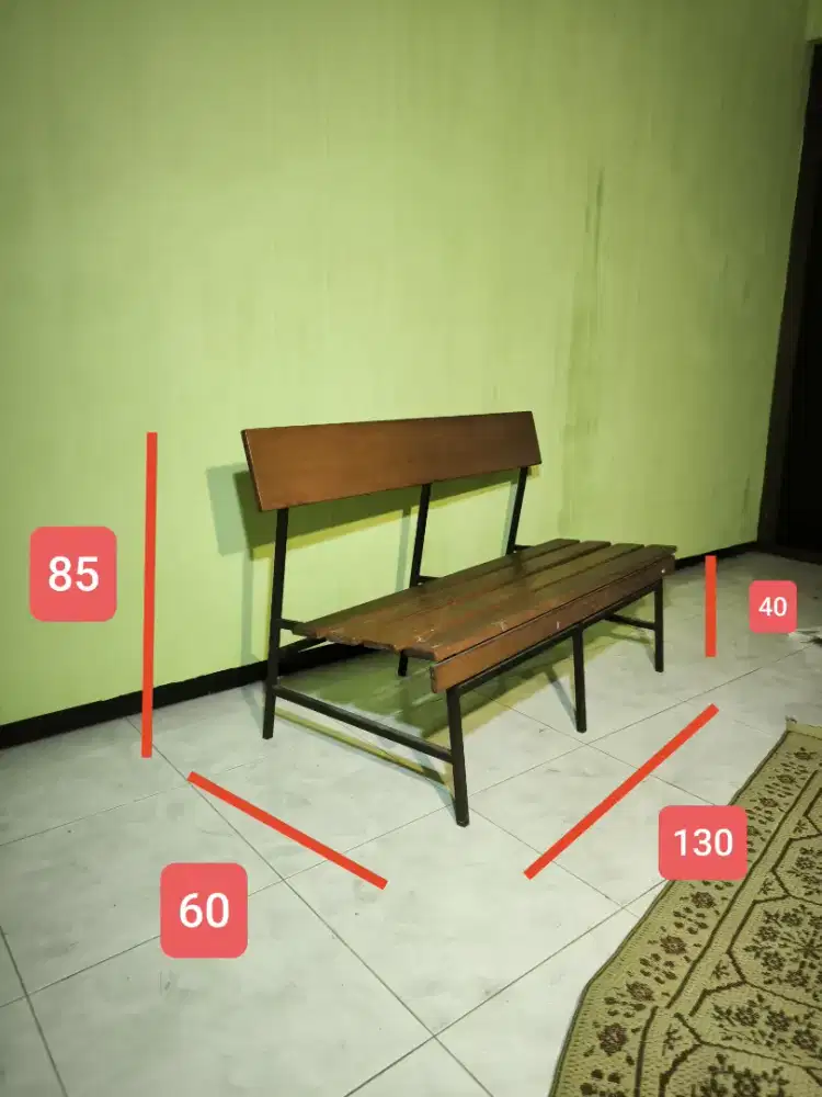 kursi panjang | kursi taman