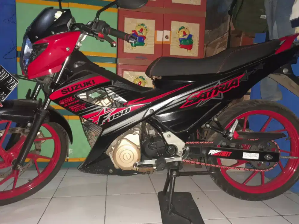 Satria FU 2014 Ori.Surat Lengkap Pajak Of 2x.mesin standar alus Ori
