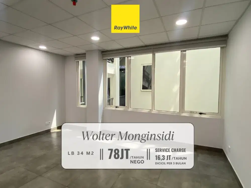 Disewakan Murah! Kantor/Tempat Usaha di Kebayoran Baru, Jkt Selatan