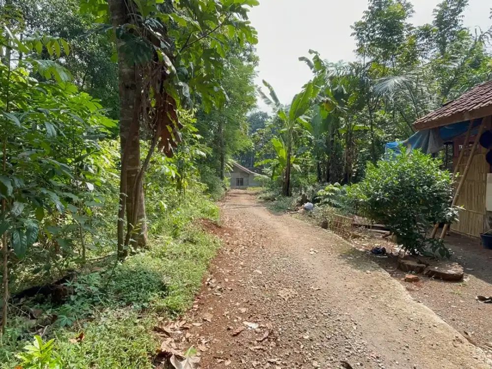 Tanah Datar Akses Mobil di Pedesaan Darmaraja Sumedang Dijual Murah