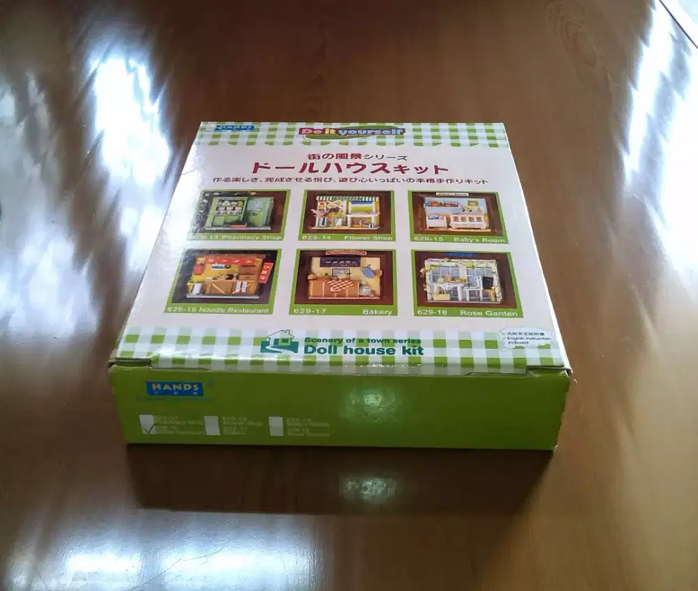 Kerajinan Diy Doll house kit - Noodle Restaurant