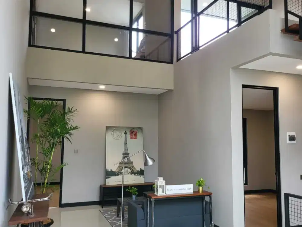 Rumah Baru industrial Design Lokasi Premium BSD city