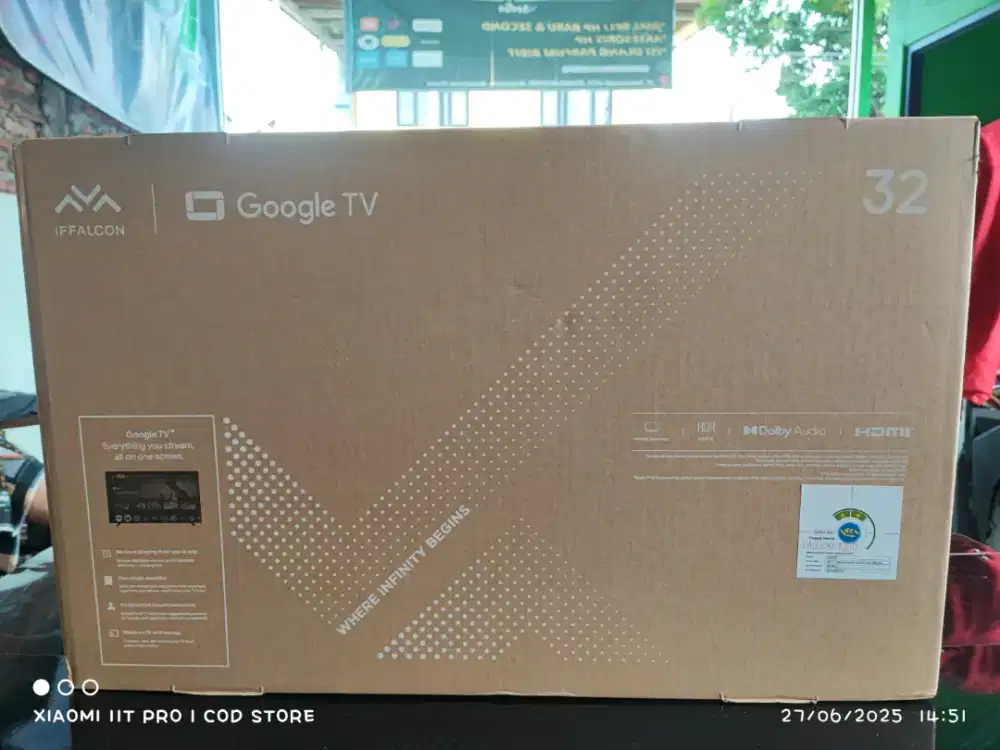 Android Google TV Iffalcon By TCL 32S55 New