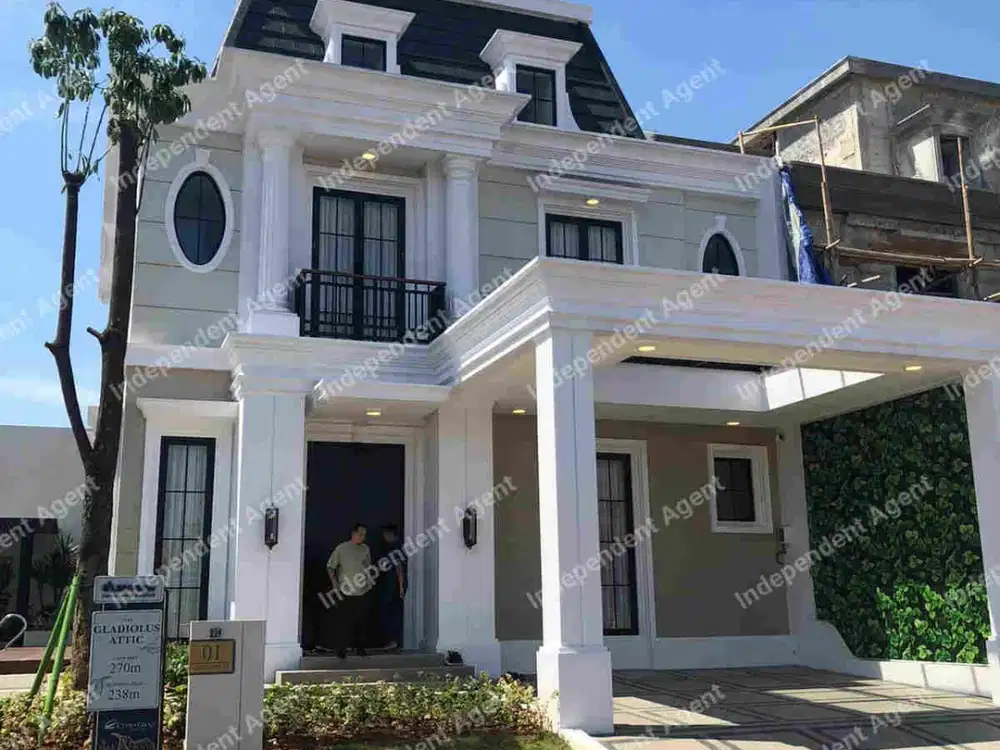 Rumah 3 Lantai Classic Modern di CitraGran Cibubur