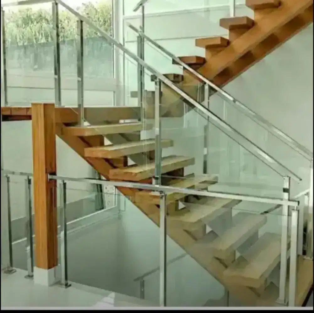 Reling setanlis kaca dll