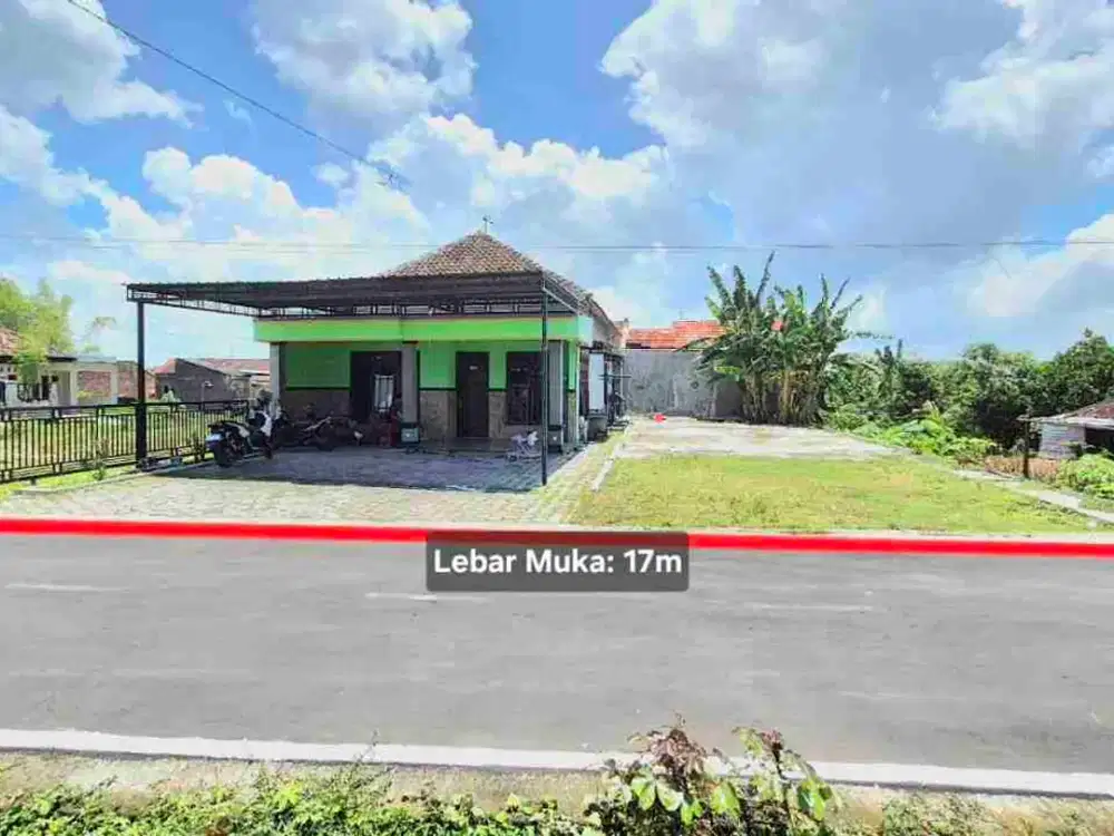 Rumah Halaman Luas Dekat Mojosongo Solo Nyaman Untuk Usaha Rumahan