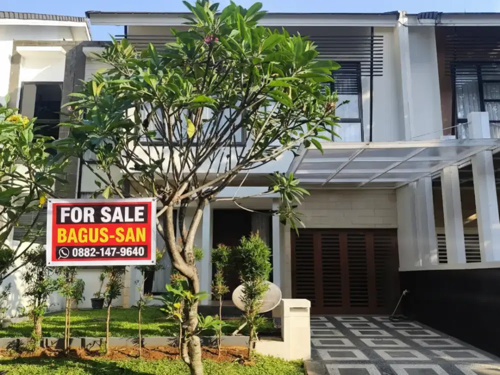 Jual Rumah Fully Furnished Luas 135 m2 Siap Huni Di Sektor 9 Bintaro