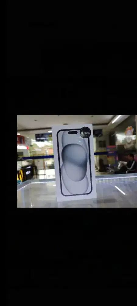 Iphone 15 BNIB garansi resmi tam ibox gdn blibli