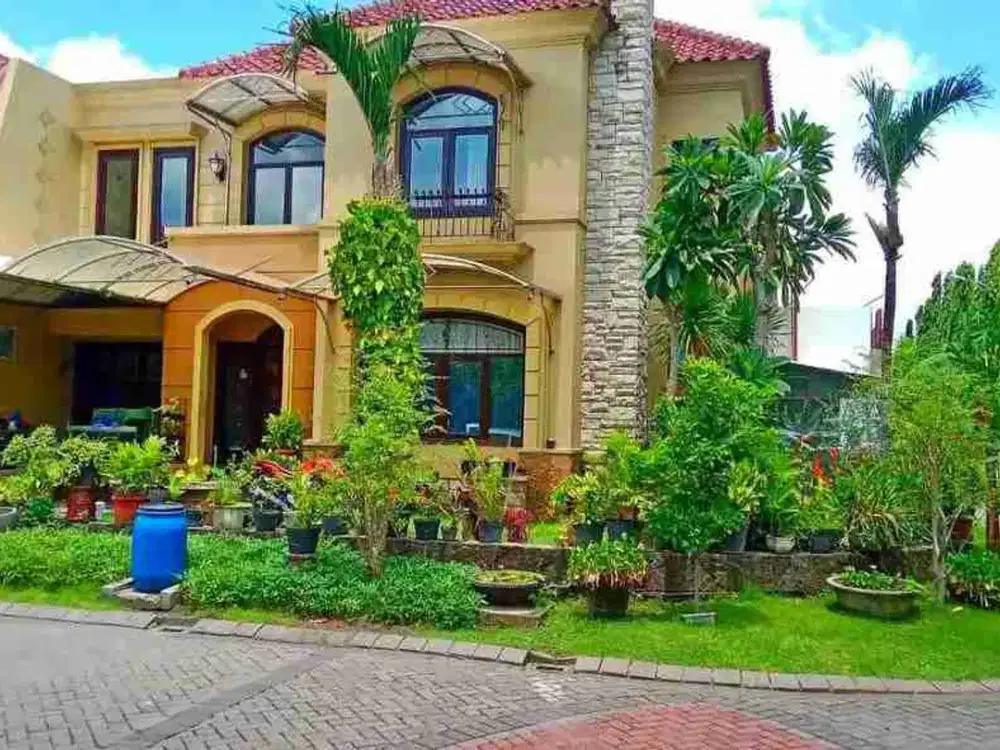 Jual Rumah Hook Wisata Bukit Mas Cluster Madrid Surabaya Barat Wiyung Citraland Menganti