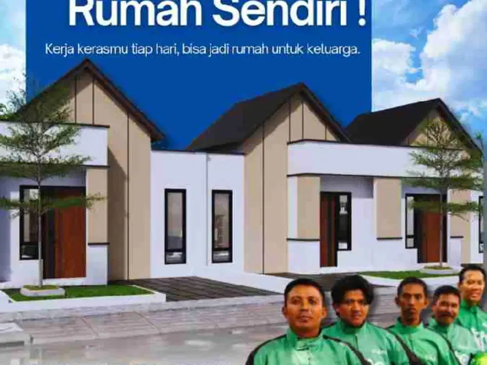 rumah subsidi, KPR angsuran murah flat