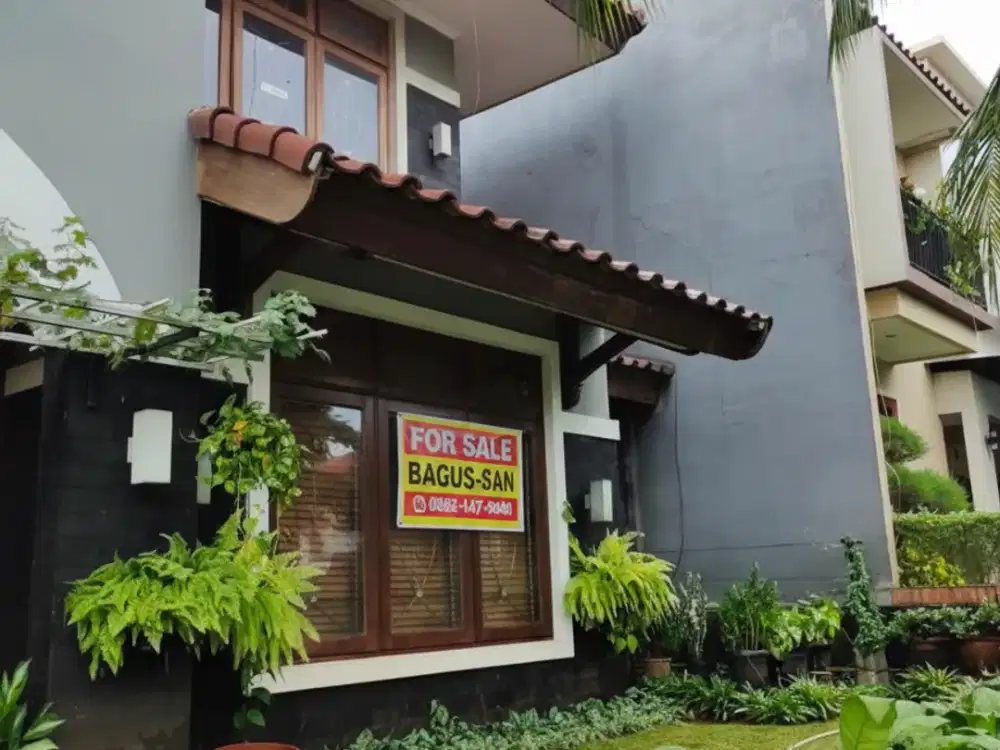 Jual Rumah  Siap Huni Luas 280 M2 Rapi Di Puri Bintaro Sektor 9