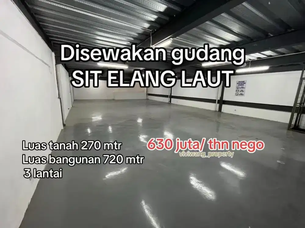 Gudang rare di SIT elang laut PIK dekat bandara