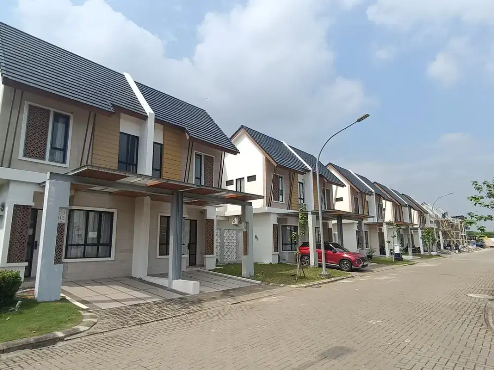 New Cluster Seruni Maharani Cukup Boking Fee Dapat Rumah Mewah