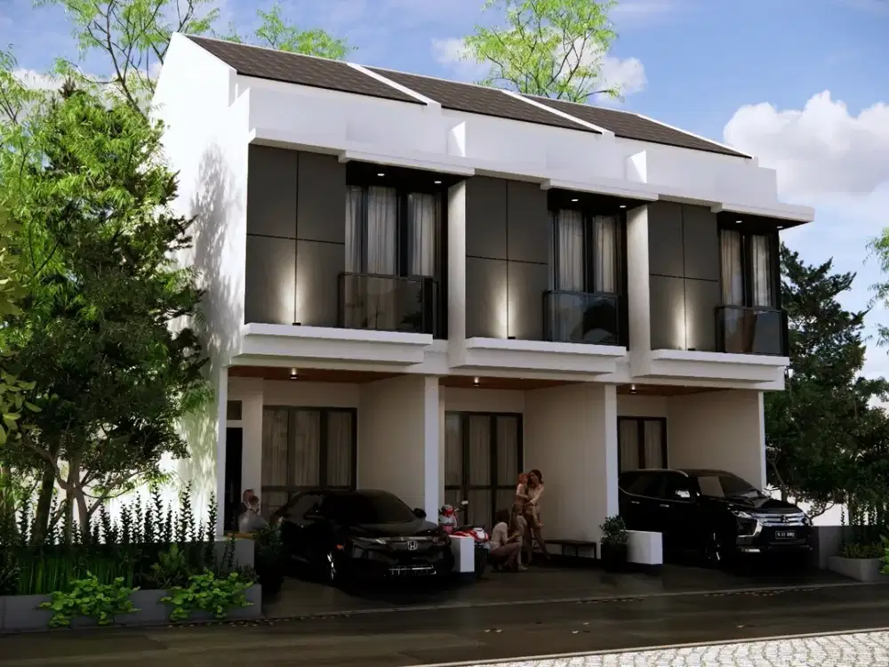 Rumah Baru Mewah Di Jakarta pusat jl ekonomi karang anyar