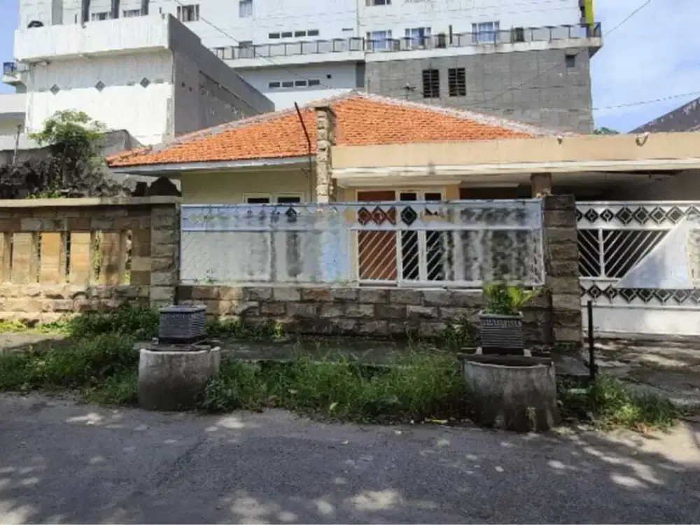 ‼️ Hitung Tanah‼️ Rumah dekat Raya Gayung Kebonsari - Gayungsari