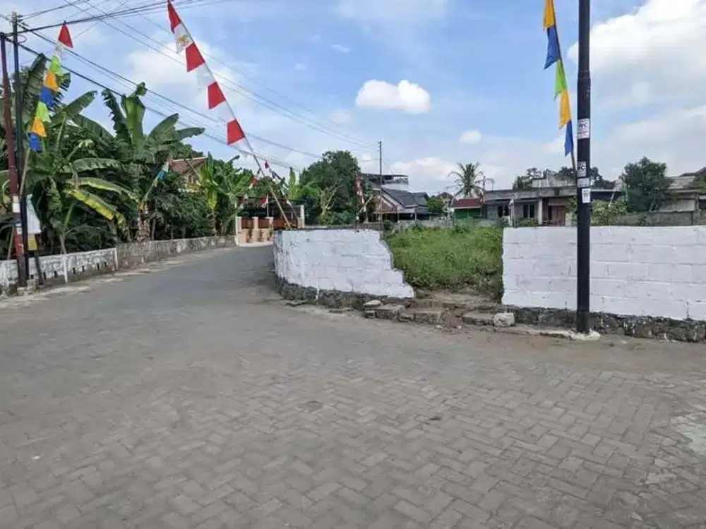 5 Menit RS UGM,Tanah Mlati Sleman, Dekat Exit tol Trihanggo pas Hunian