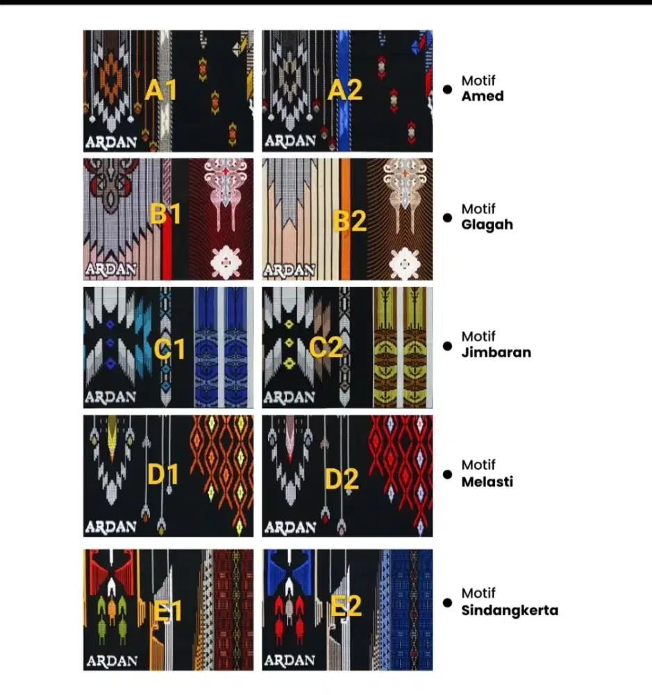 Sarung Ardan Premium Family Briliant Motif Baru 2025