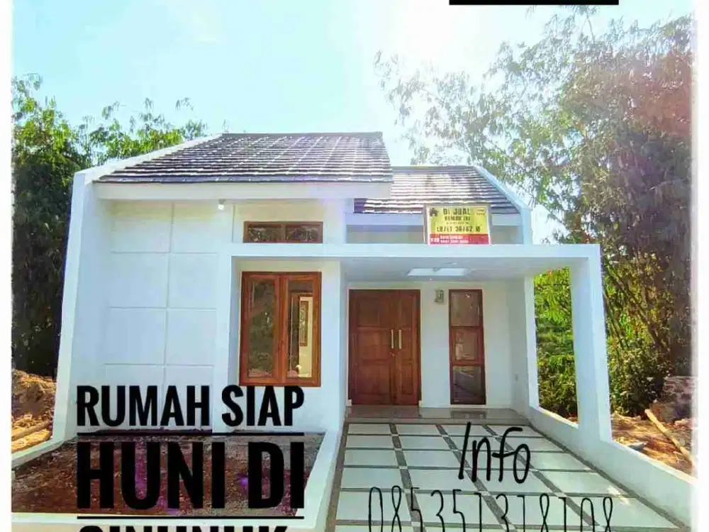 Hunian baru Siap huni legalitas SHM IMB dekat borma Cinunuk