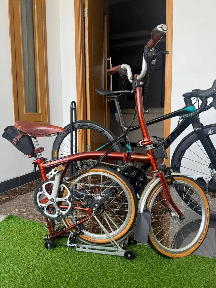 Brompton M6R Flame Lacquer