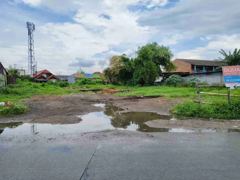 Disewakan tanah 2 muka di duren jaya / ampera bekasi timur bekasi