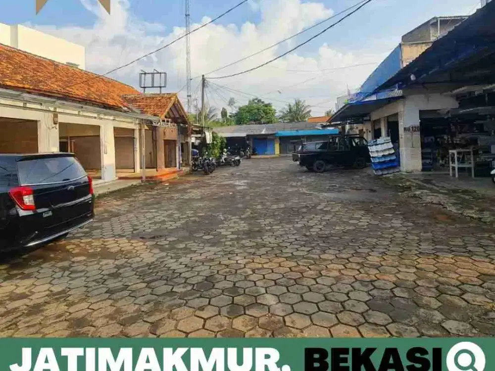 DIJUAL TANAH LUAS BONUS BANGUNAN DIJATIMAKMUR PODOK GEDE BEKASI
