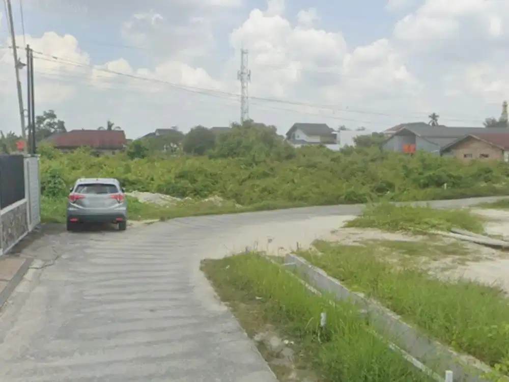 Tanah di Pekanbaru 600m dari jl Sudirman
