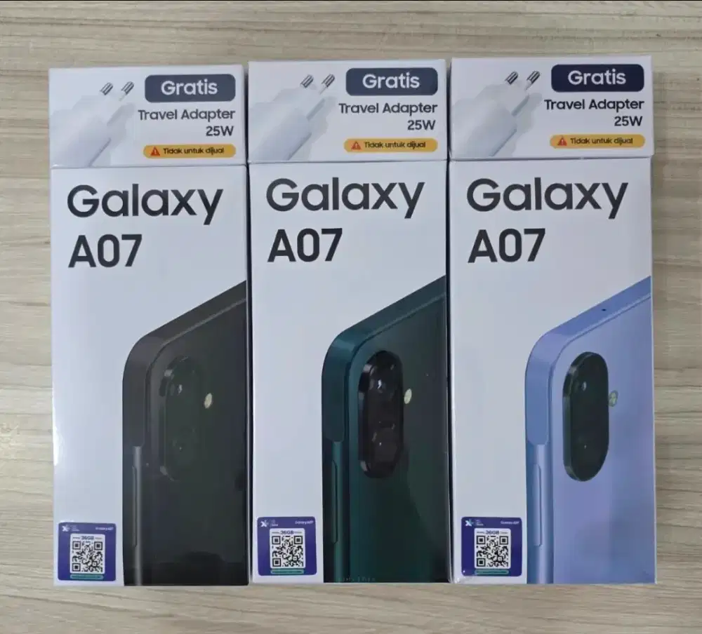 SAMSUNG GALAXY A07 LTE GARANSI RESMI