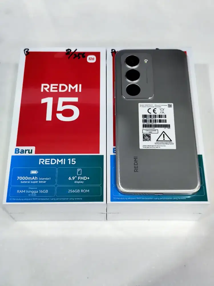 Xiaomi Redmi 15 8GB 256GB CoD Free Ongkir bukan repack