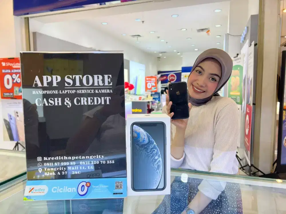 CREDIT DP 500K IPHONE XR CASH CREDIT TUKARTAMBAH