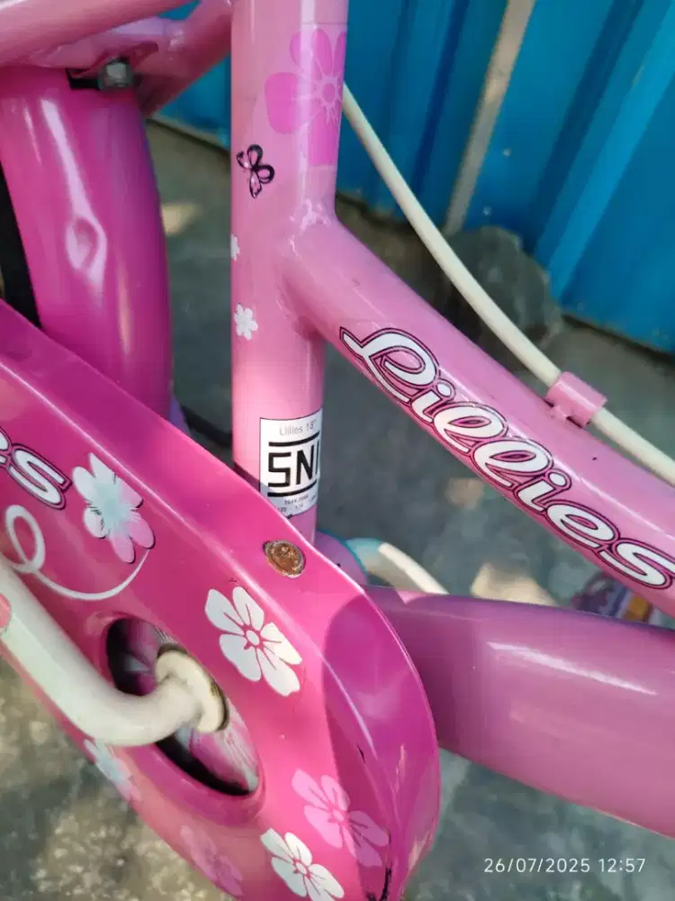 sepeda anak family uk 18 original kuat tahan banting