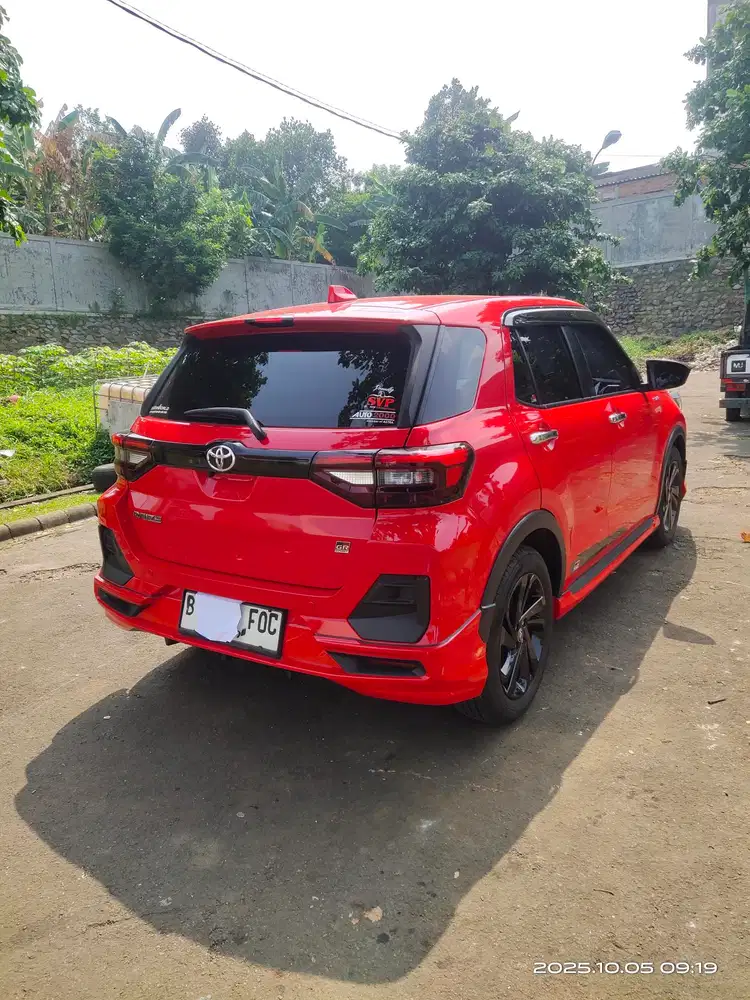 Toyota Raize 2023 Bensin. Penjual individu tanpa perantara.