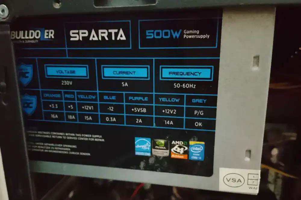 PSU copotan case siap pakai